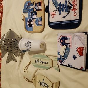 9 new with tags nautical themed